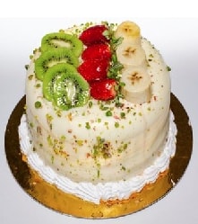 Çilekli ve Karışık Meyveli Yaş Pasta 2-3 Kişilik